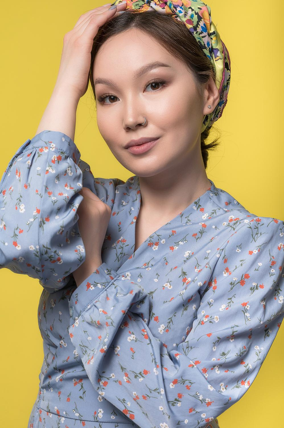 Акнур. Бьюти-съемка. Фотограф-дизайнер Лейла Кабди