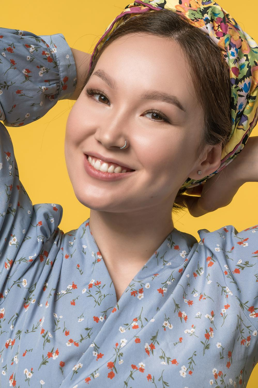 Акнур. Бьюти-съемка. Фотограф-дизайнер Лейла Кабди