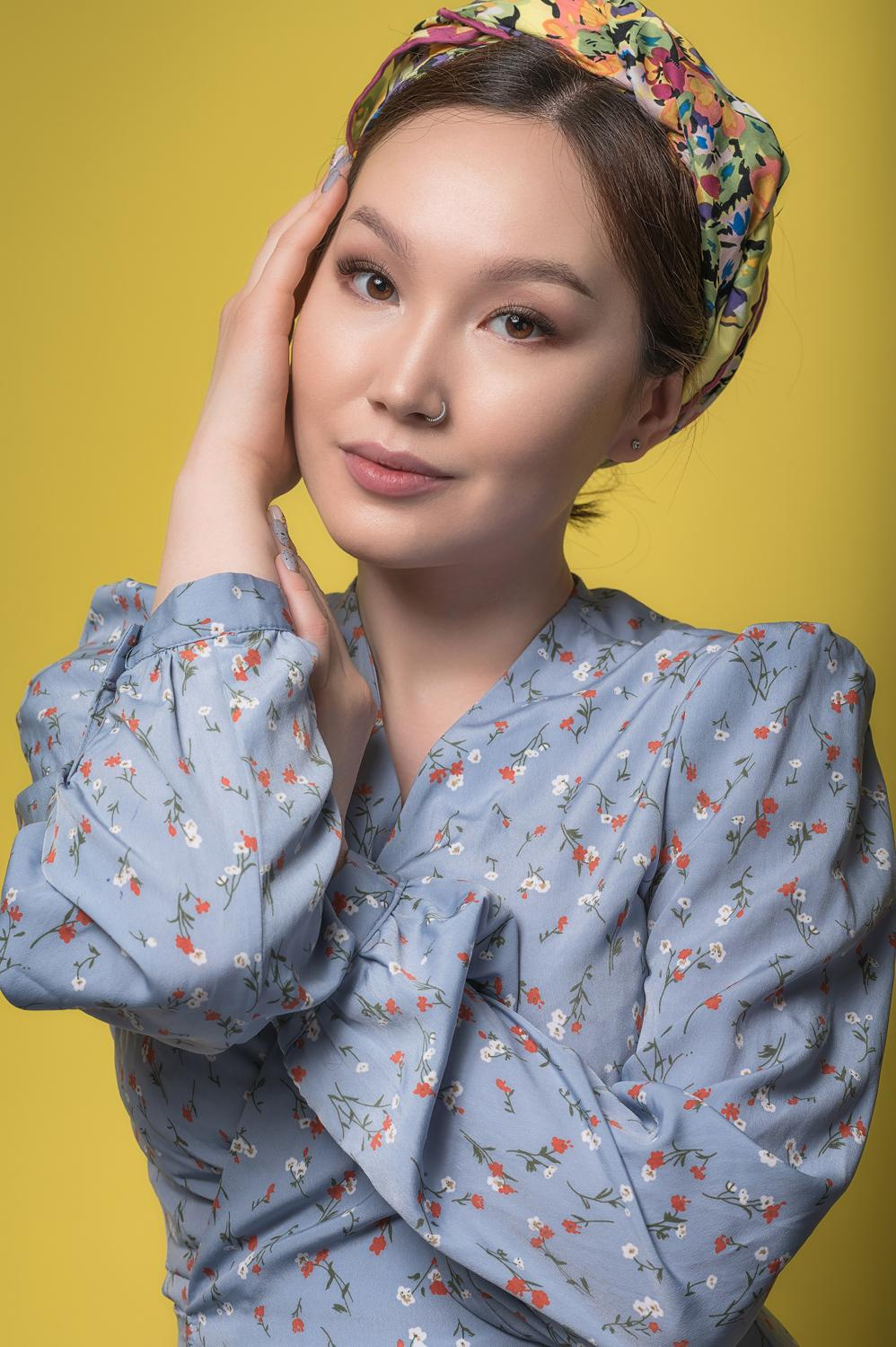 Акнур. Бьюти-съемка. Фотограф-дизайнер Лейла Кабди