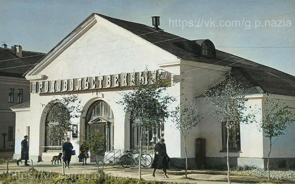 Назия в 1950-х и 1970-х. История Назиевского городского поселения