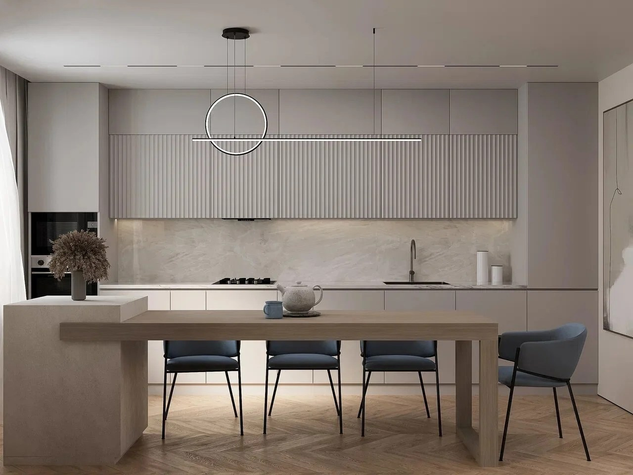 Учительская, Тверь. Modern Muf студия дизайна интерьера