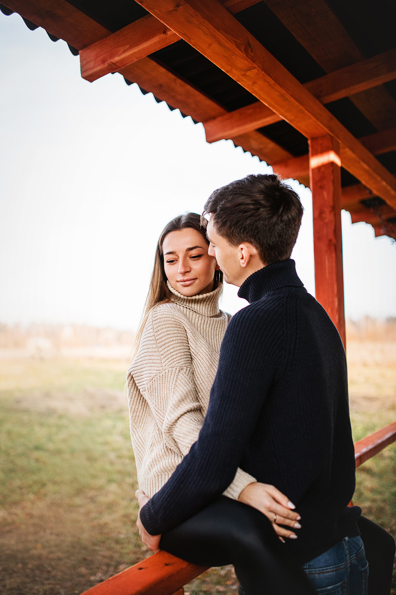 Лав-стори Насти и Ромы + джек рассел Рикси. Фотограф-анималист • love-story • Санкт-Петербург