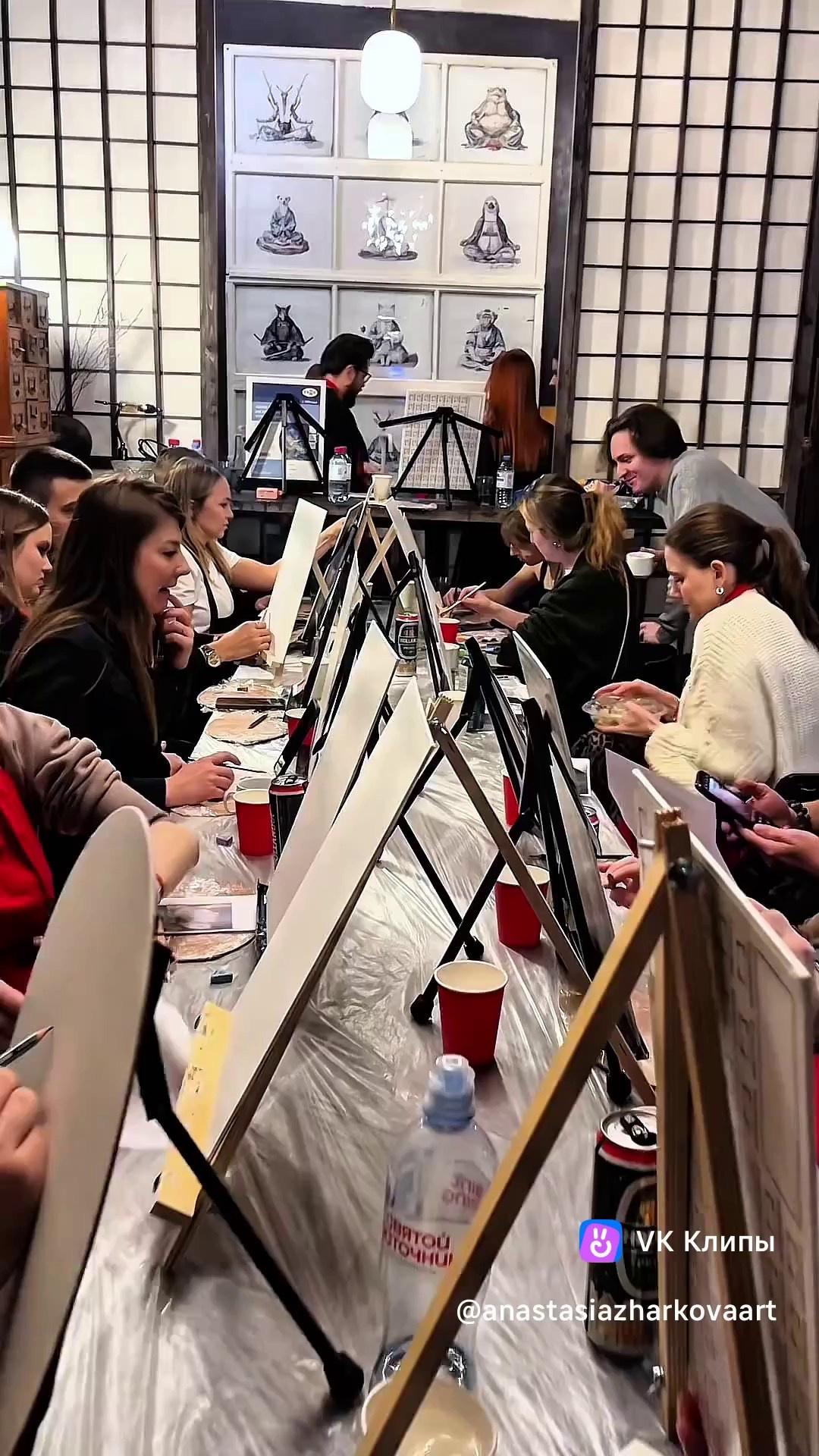 Галерея Арт — вечеров. Арт — вечеринки Москва Анастасия Жаркова