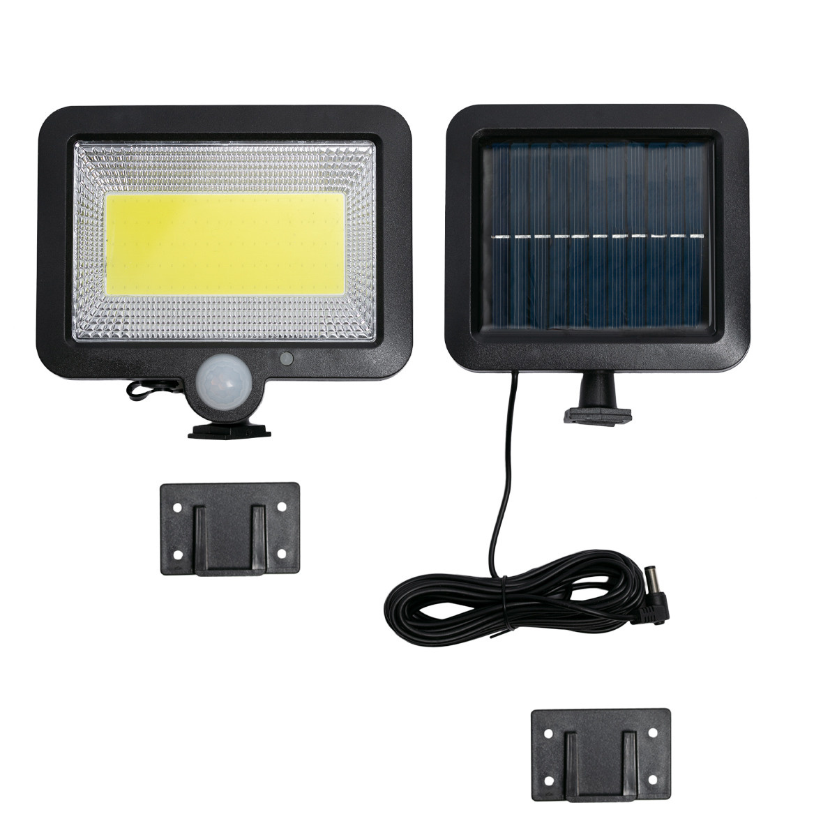 Гирлянда на солнечных батареях. На чёрном фоне. С созданием композиции. Предметная, рекламная фотосъёмка в Орле. Предметный фотограф в Орле