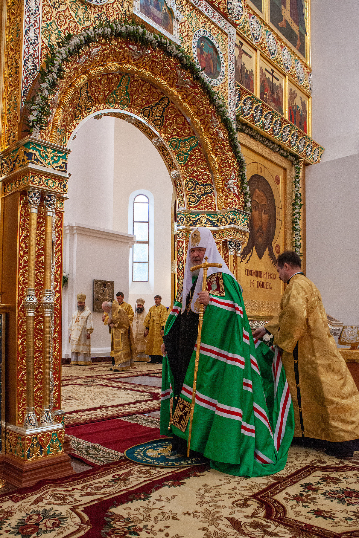 Освящение Кафедрального собора Успения Пресвятой Богородицы. Фотосъёмка интерьеров и архитектуры гостиниц, промышленная съёмка