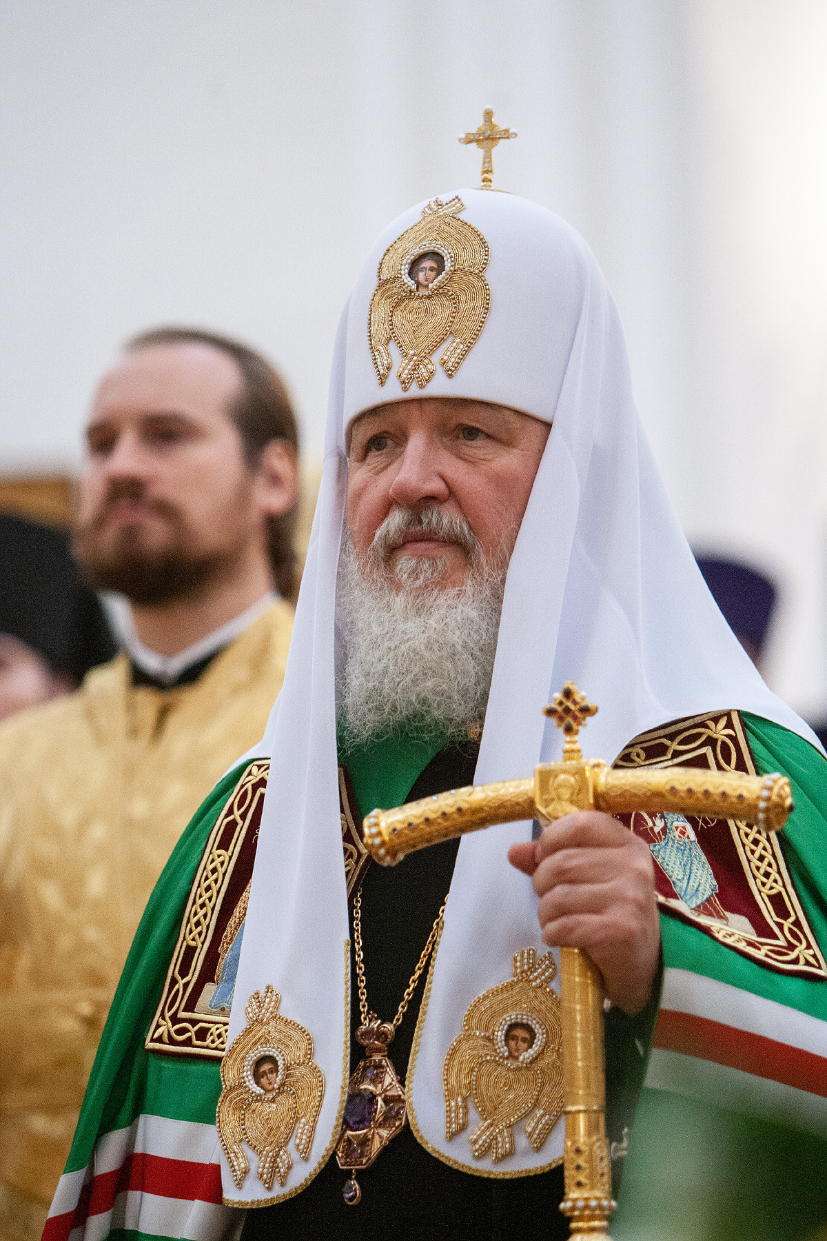 Освящение Кафедрального собора Успения Пресвятой Богородицы, Патриарх Кирилл