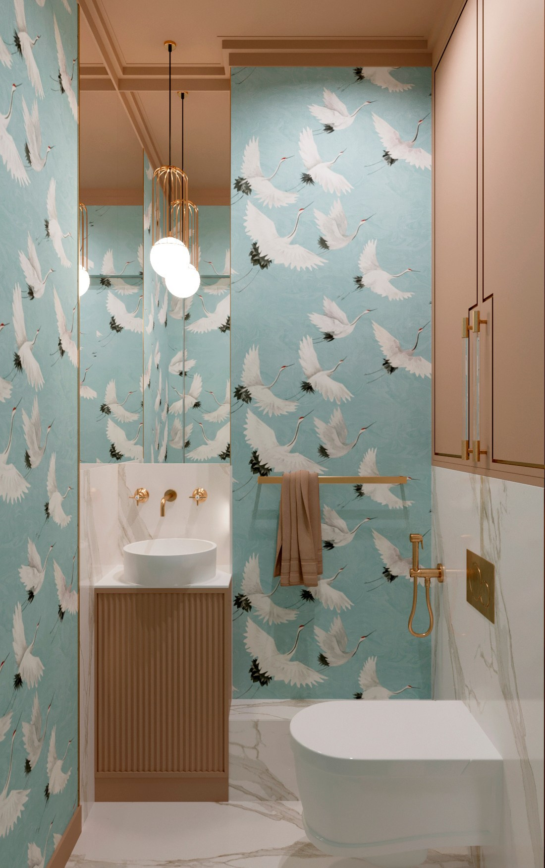 Квартира для девушки в Москве. 2019 год. Дизайнер интерьера Троилова Арина