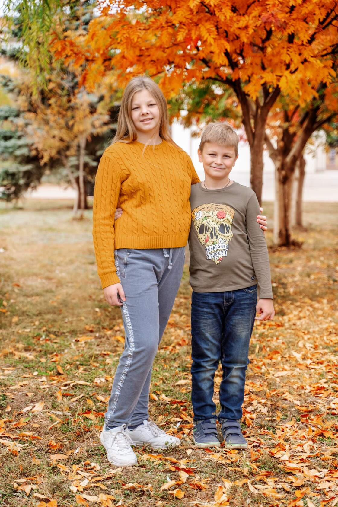 Осенняя фотосессия в парке. Профессиональный фотограф в г. Бузулук