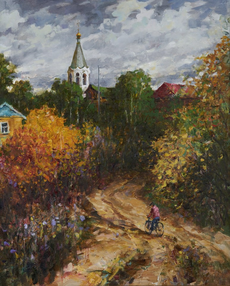 Рождествено. Холст, масло