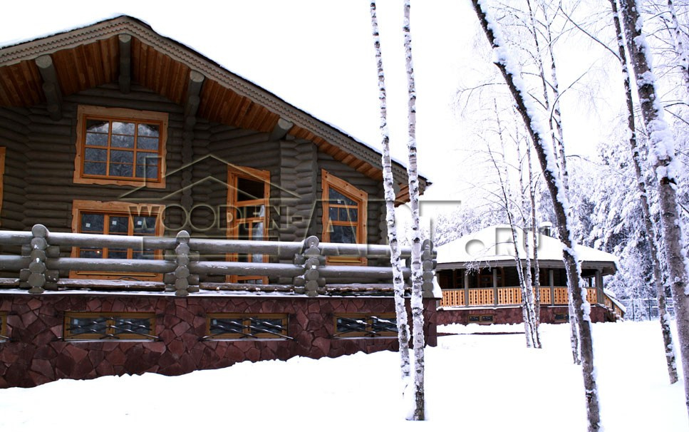 «Красное село» 504 кв. м. Проекты деревянных домов