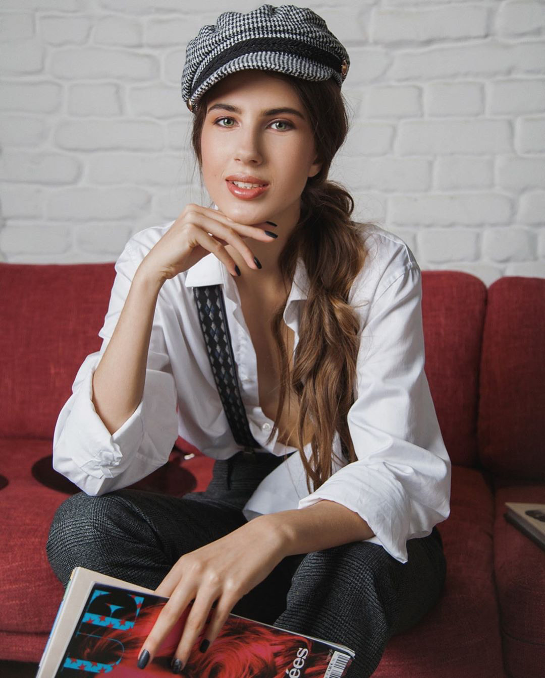 Фотосессия в нижнем белье на циклораме. Контент фотограф в Москве и области Елена Кулакова