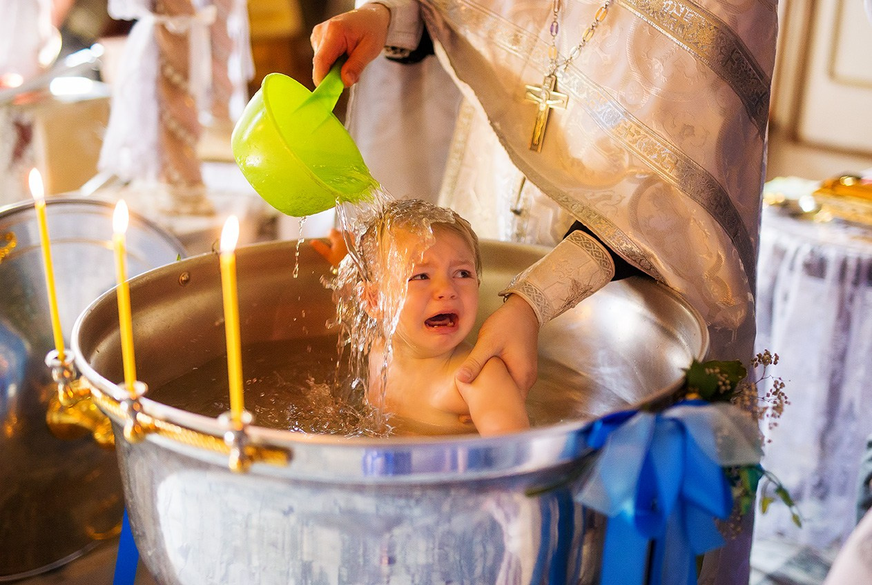 Крещение. Семейный фотограф в Москве Екатерина Ширей