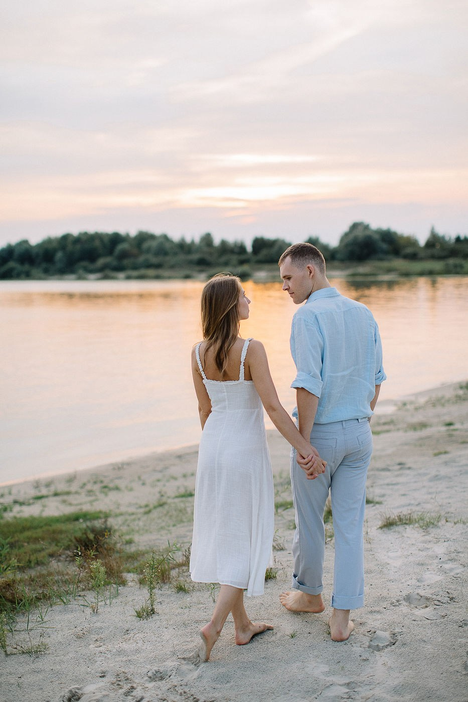 Лена и Женя