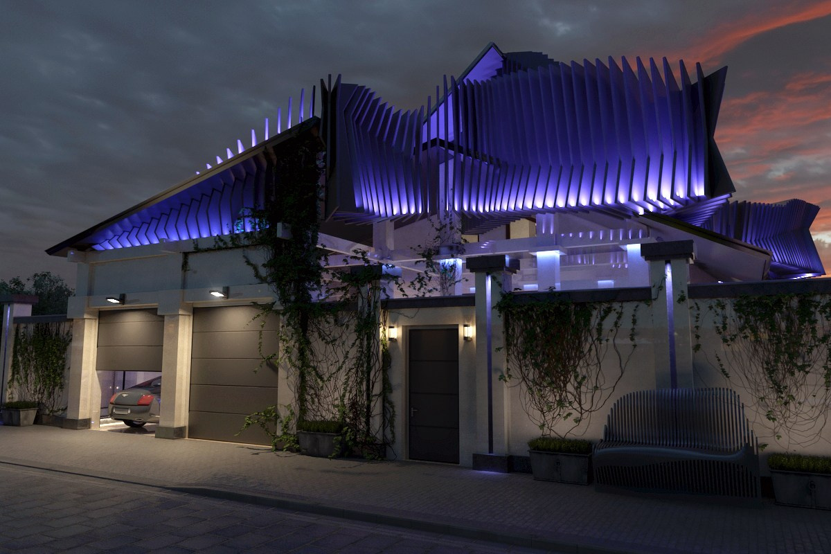 Проект частного дома в деревне Михалково