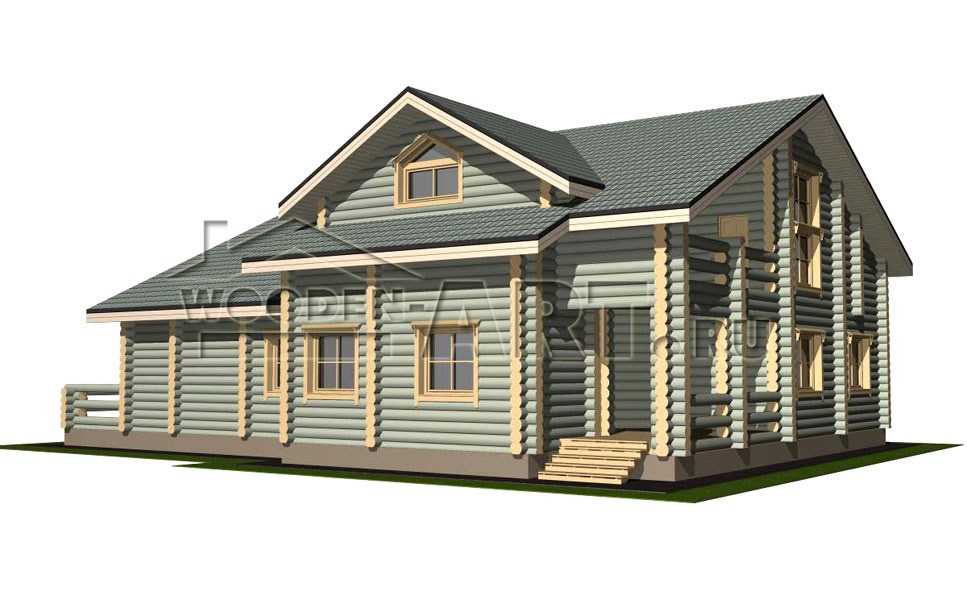 «Красное село» 504 кв. м. Проекты деревянных домов