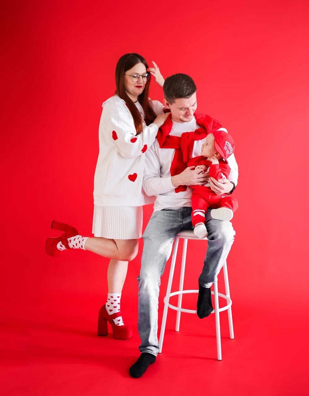 Настя, Саша и Мирон. Фотограф ANNA GEREIHAN