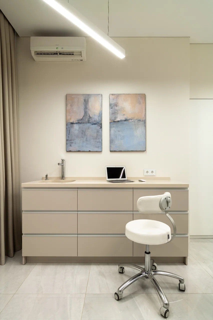 Салон красоты на Плющихе. Интерьеры и архитекура