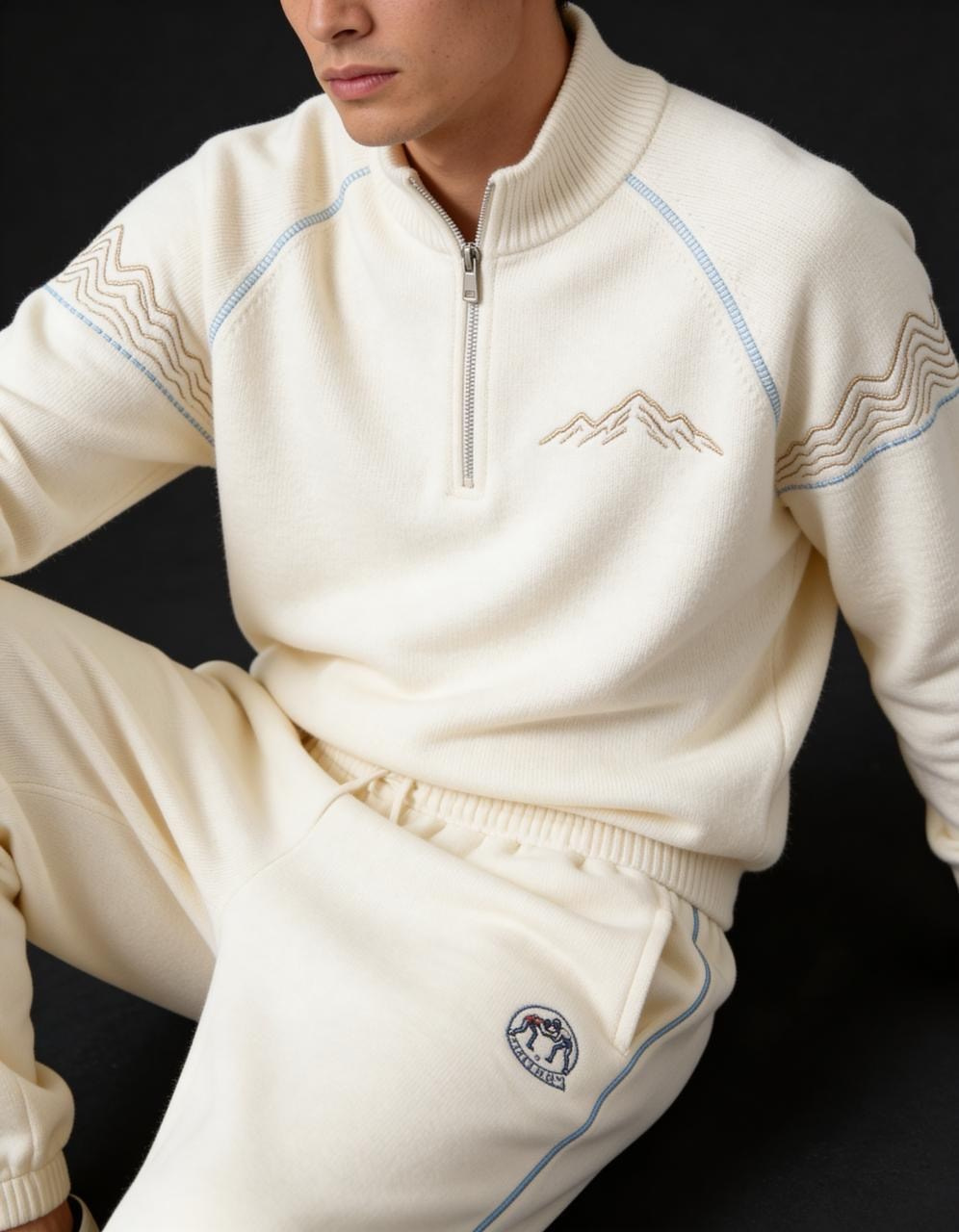 Визуализация дизайна одежды для организации из Казахстана. AI — креатор