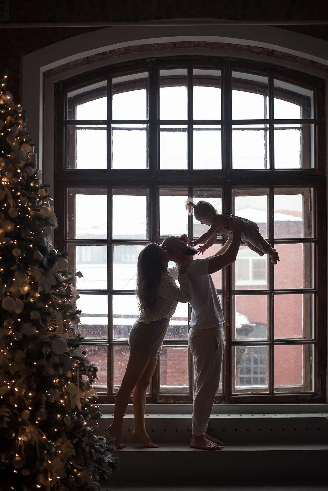 Новогодняя семейная фотосессия в СПб. Фотограф Юлия Кондратьева