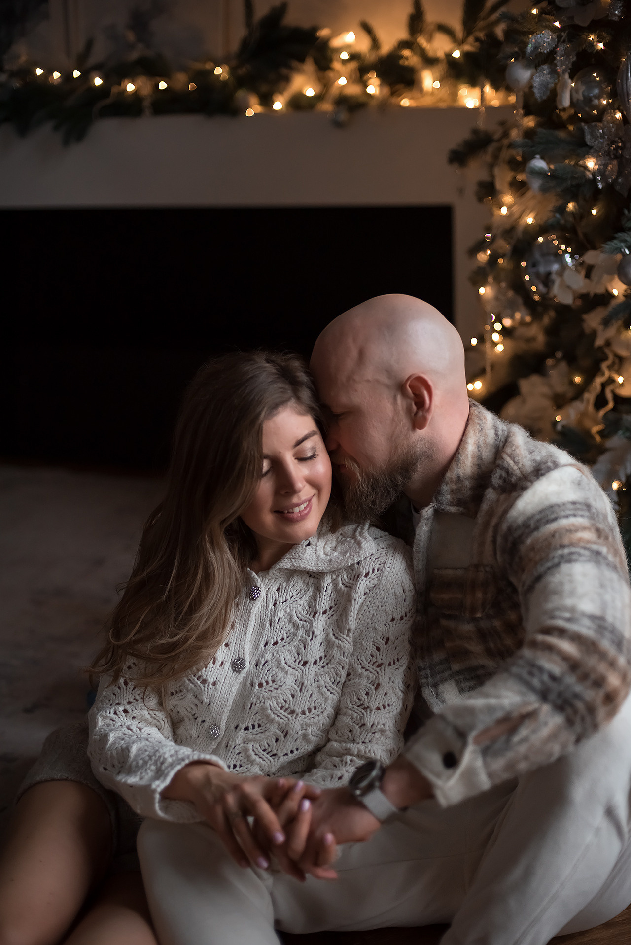 Новогодняя семейная фотосессия в СПб. Фотограф Юлия Кондратьева