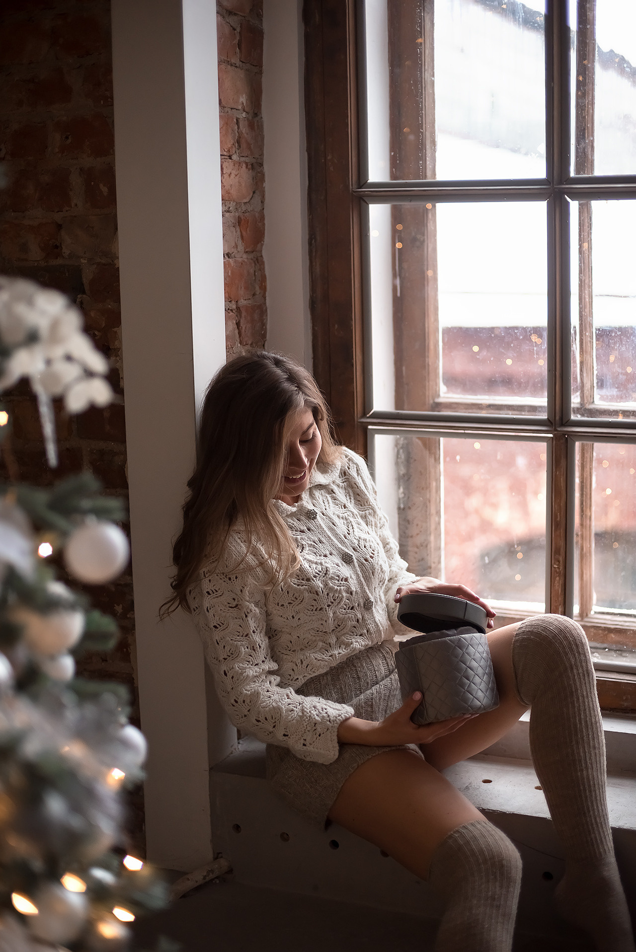 Новогодняя семейная фотосессия в СПб. Фотограф Юлия Кондратьева