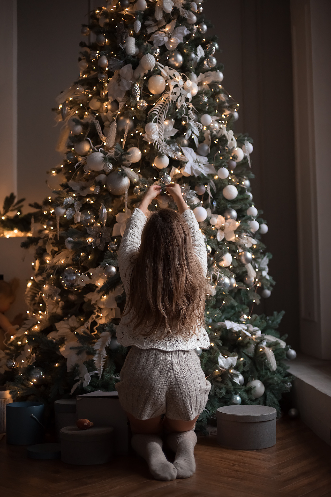 Новогодняя семейная фотосессия в СПб. Фотограф Юлия Кондратьева