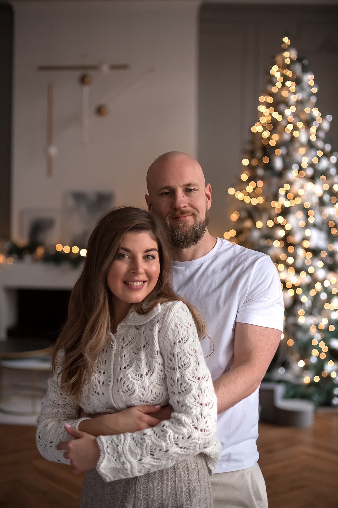 Новогодняя семейная фотосессия в СПб. Фотограф Юлия Кондратьева