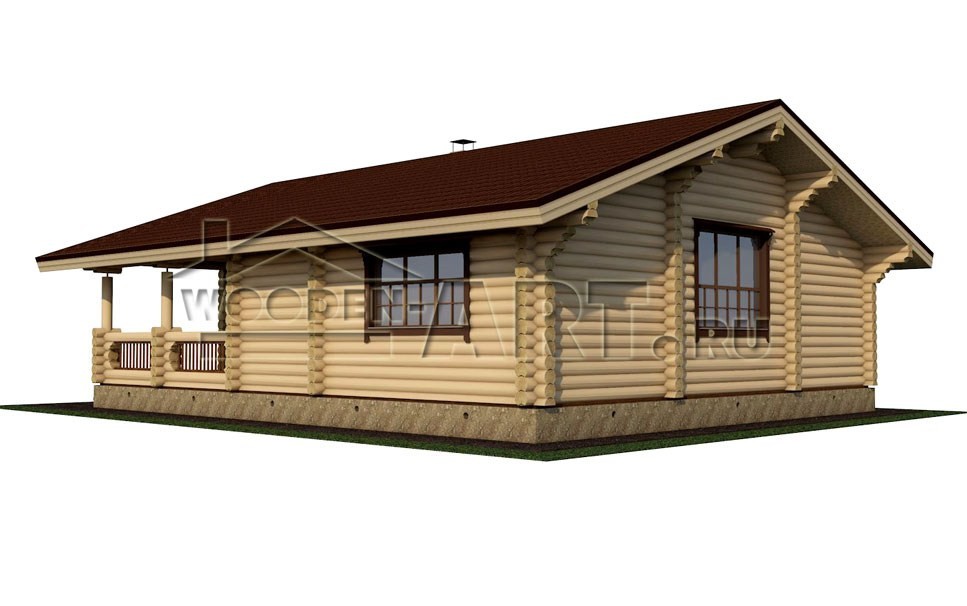 «Велегож парк» 138 кв. м. Проекты деревянных домов