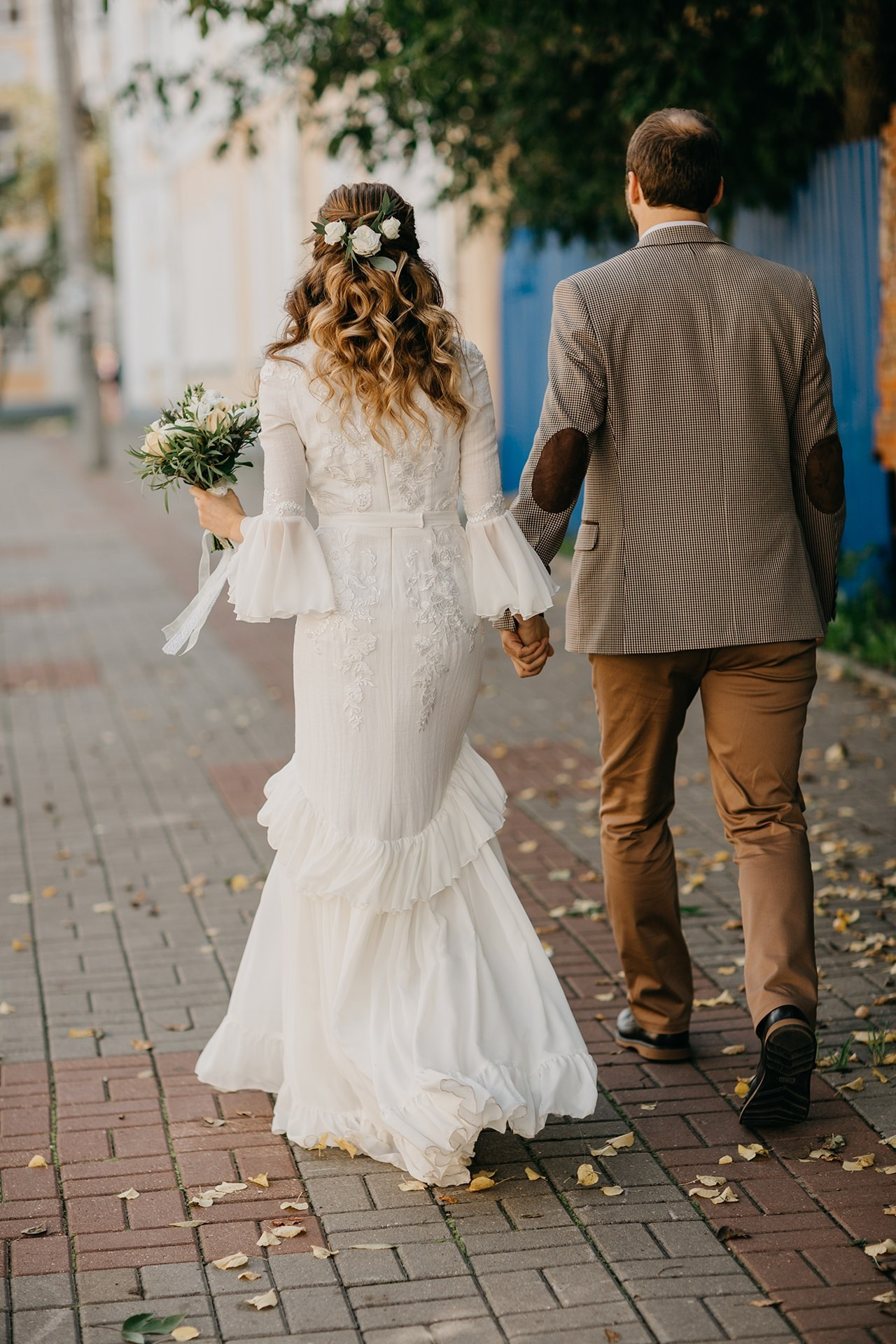 Примеры свадебных платьев. Модельер Евгений Бременев