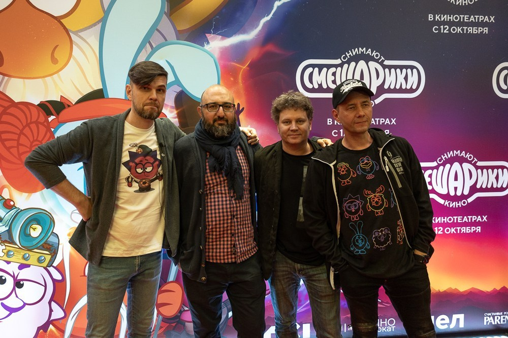 Репортаж с премьеры мультфильма «Смешарики снимают кино» в кинотеатре "Художественный"