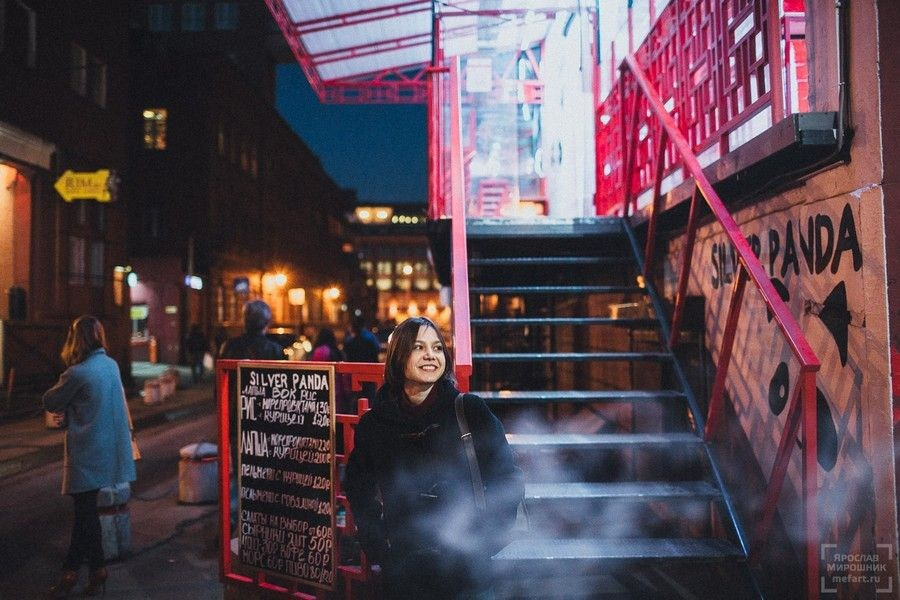 Фотосъемка на улице Москвы — вид на старинные здания