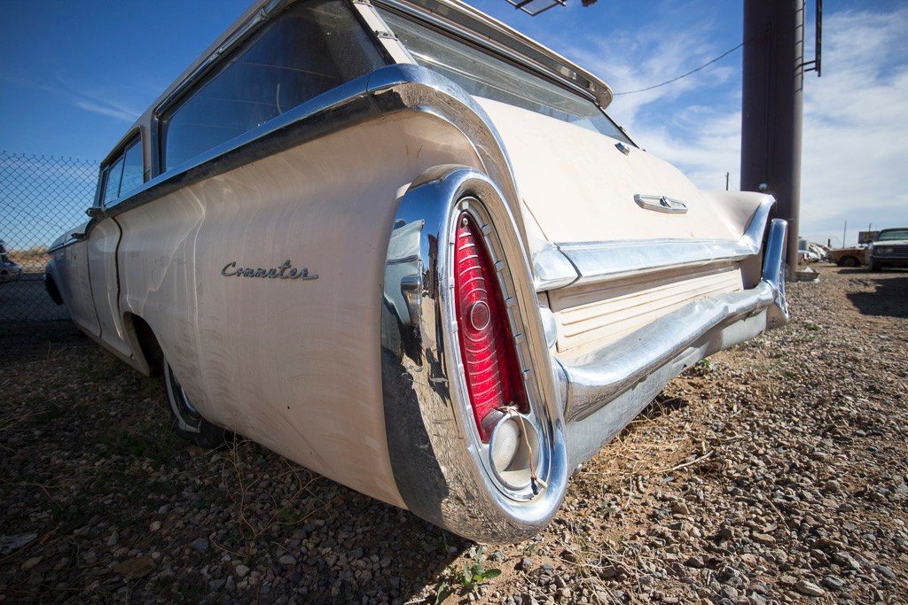 Ретро- авторазборка, США, 2013. Фотограф Василий Буланов