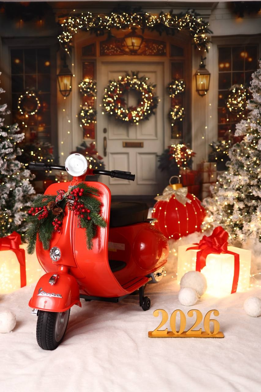 Интерьер фотостудии «Антураж» на Ковалёва, 5. Новый год 2025–2026 гг. Семейный и детский фотограф в Краснодаре Анна Трашкова