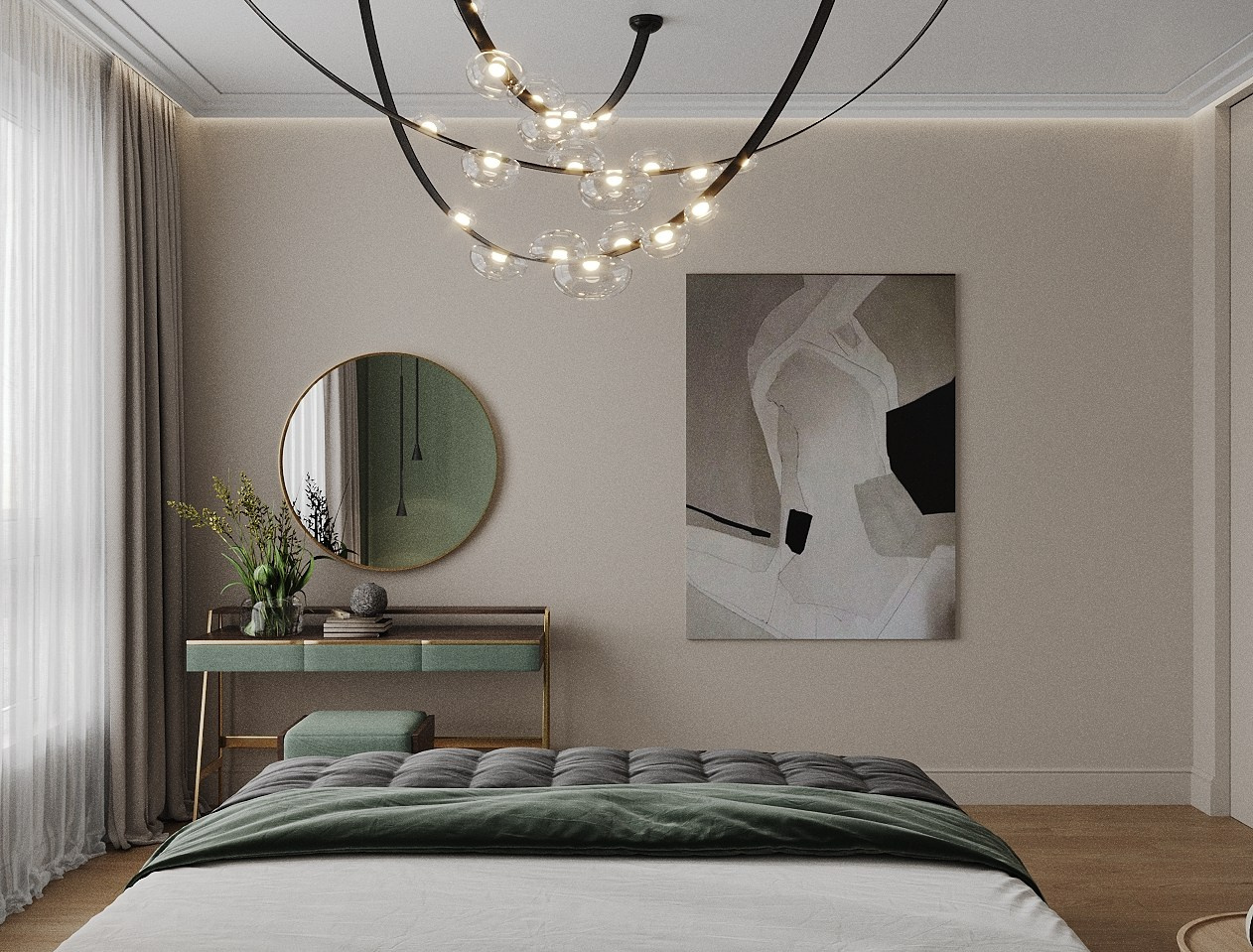 Сердце Столицы. Компактная квартира для сдачи в аренду. Дизайн интерьеров с Анастасией Рулевой