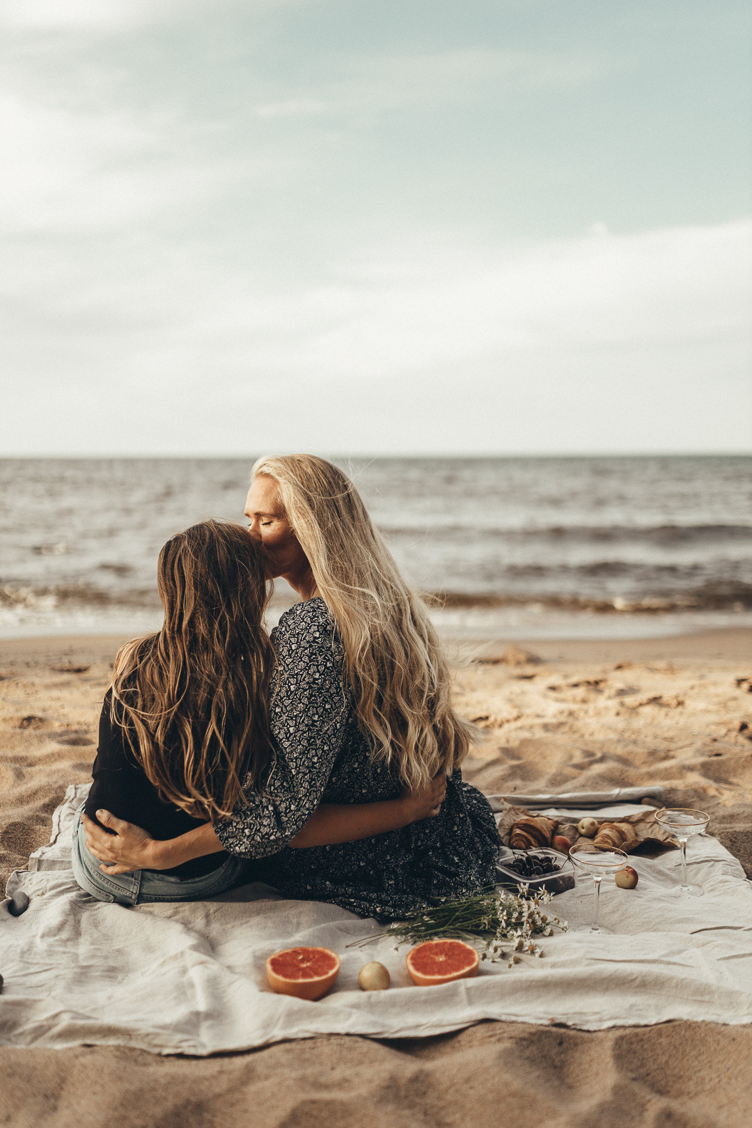 Пикник Аня с дочкой. Wedding and family photographer OLGA KILVEIN