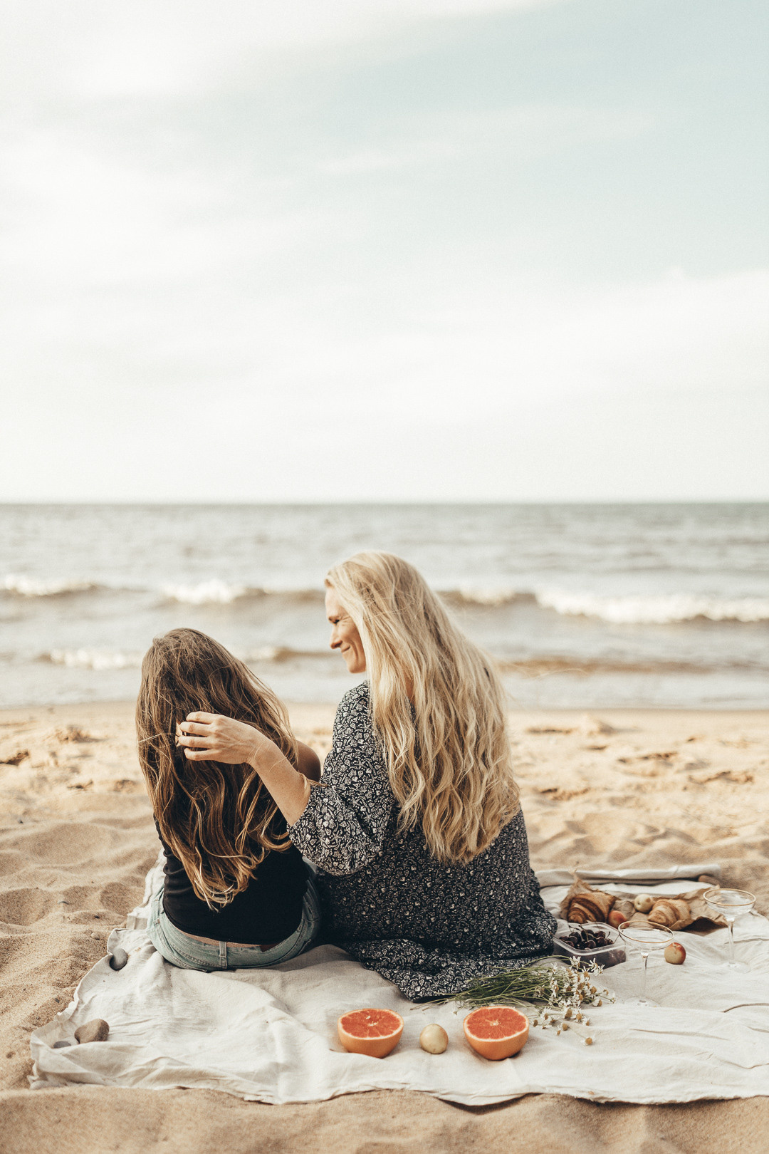 Пикник Аня с дочкой. Wedding and family photographer OLGA KILVEIN