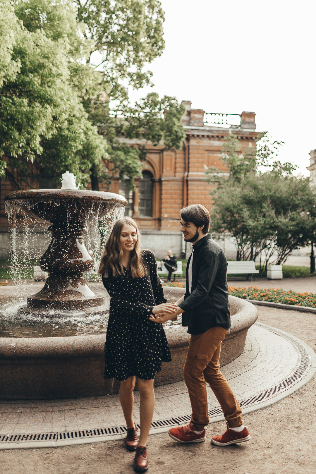 Диана и Андрей Алексеевский сад. Wedding and family photographer OLGA KILVEIN