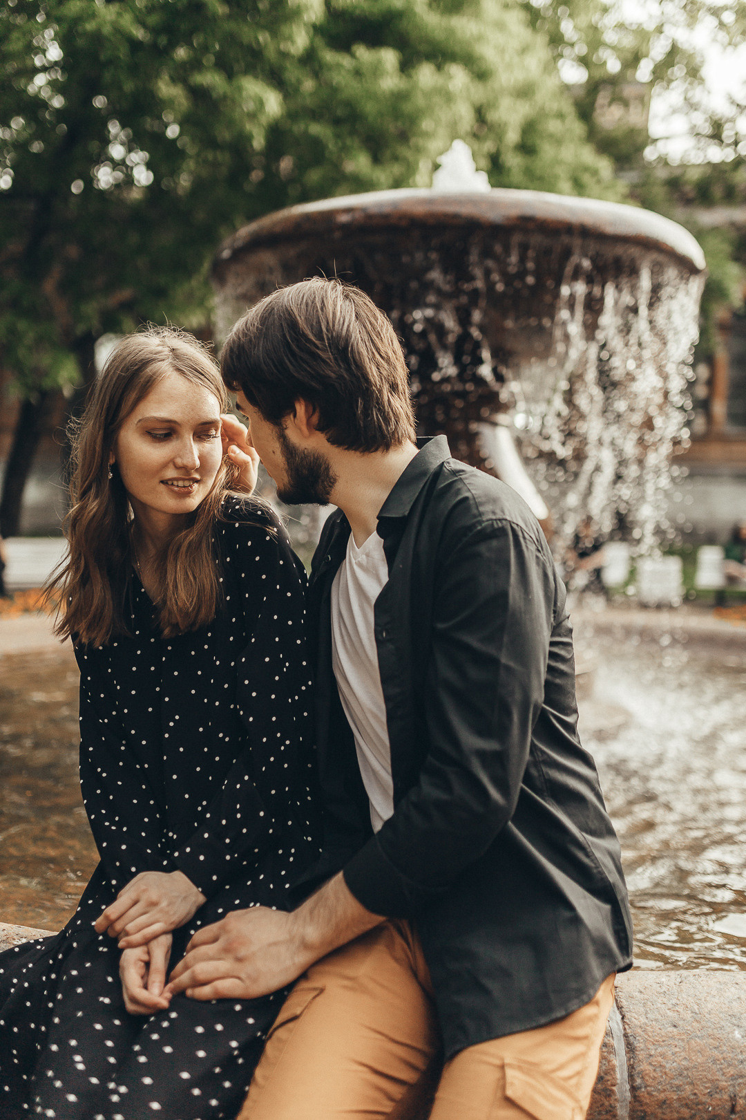 Диана и Андрей Алексеевский сад. Wedding and family photographer OLGA KILVEIN