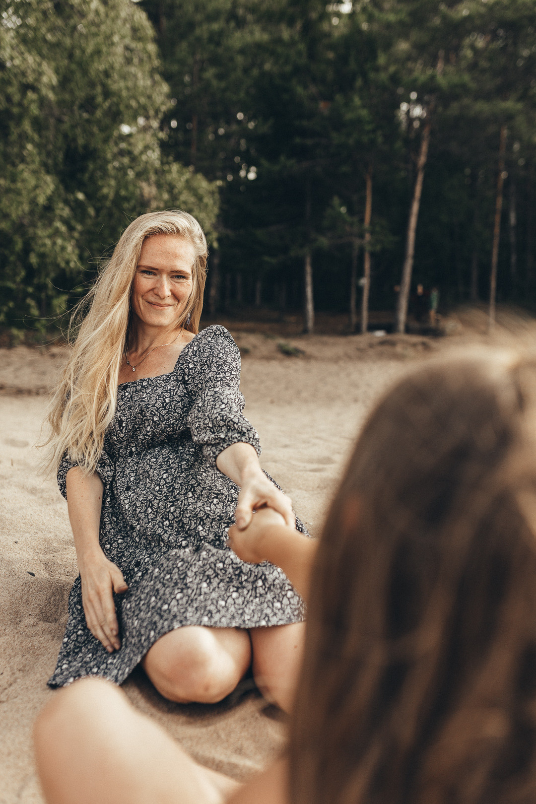 Пикник Аня с дочкой. Wedding and family photographer OLGA KILVEIN