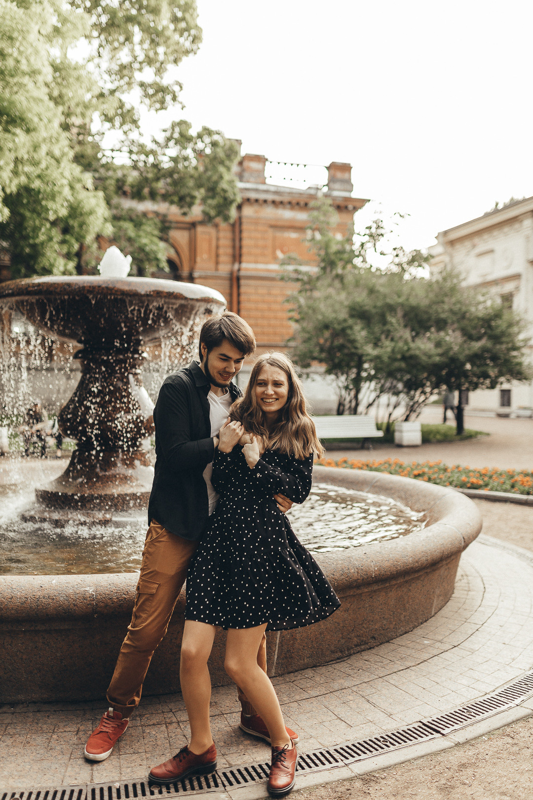 Диана и Андрей Алексеевский сад. Wedding and family photographer OLGA KILVEIN