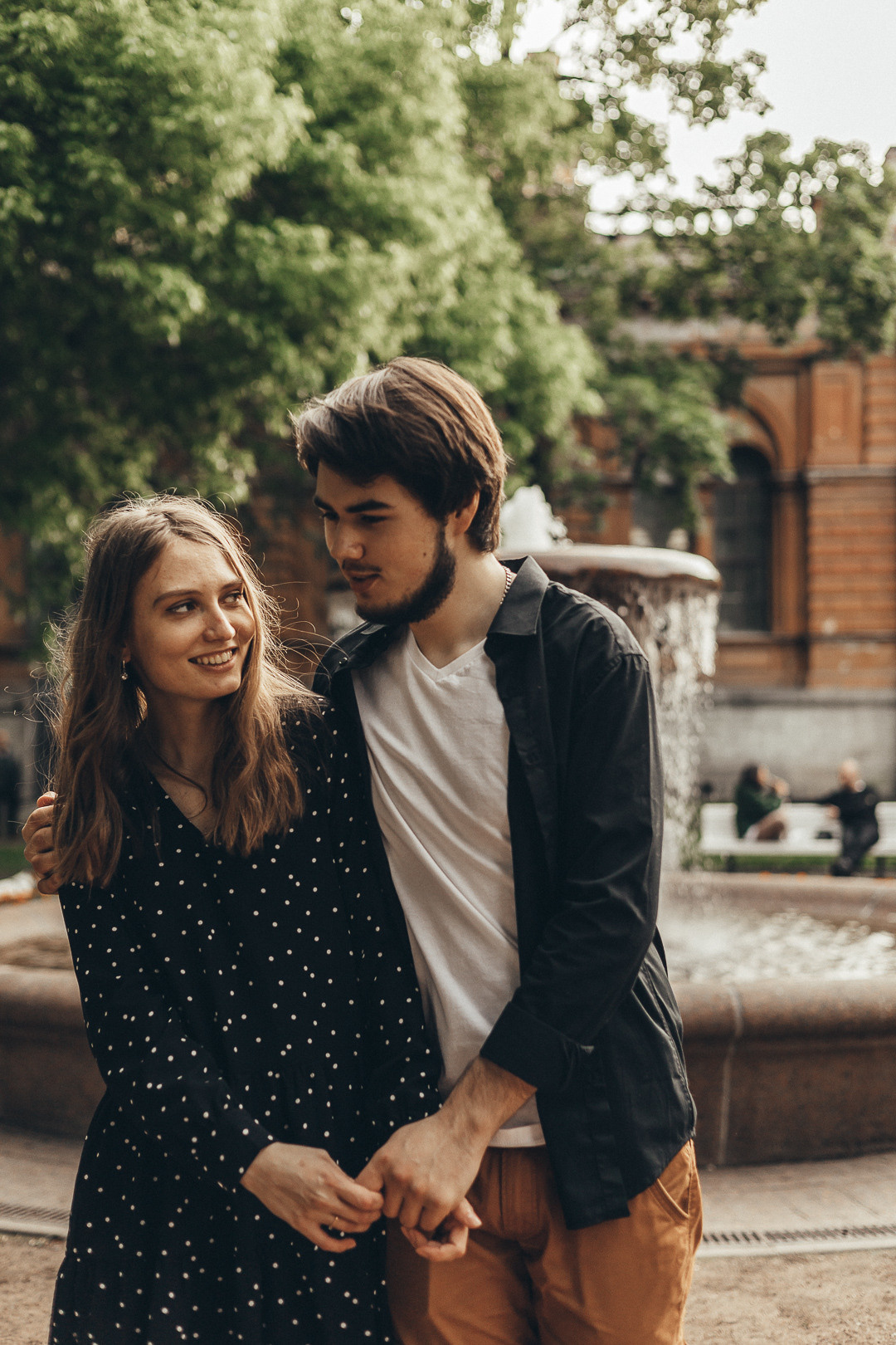 Диана и Андрей Алексеевский сад. Wedding and family photographer OLGA KILVEIN