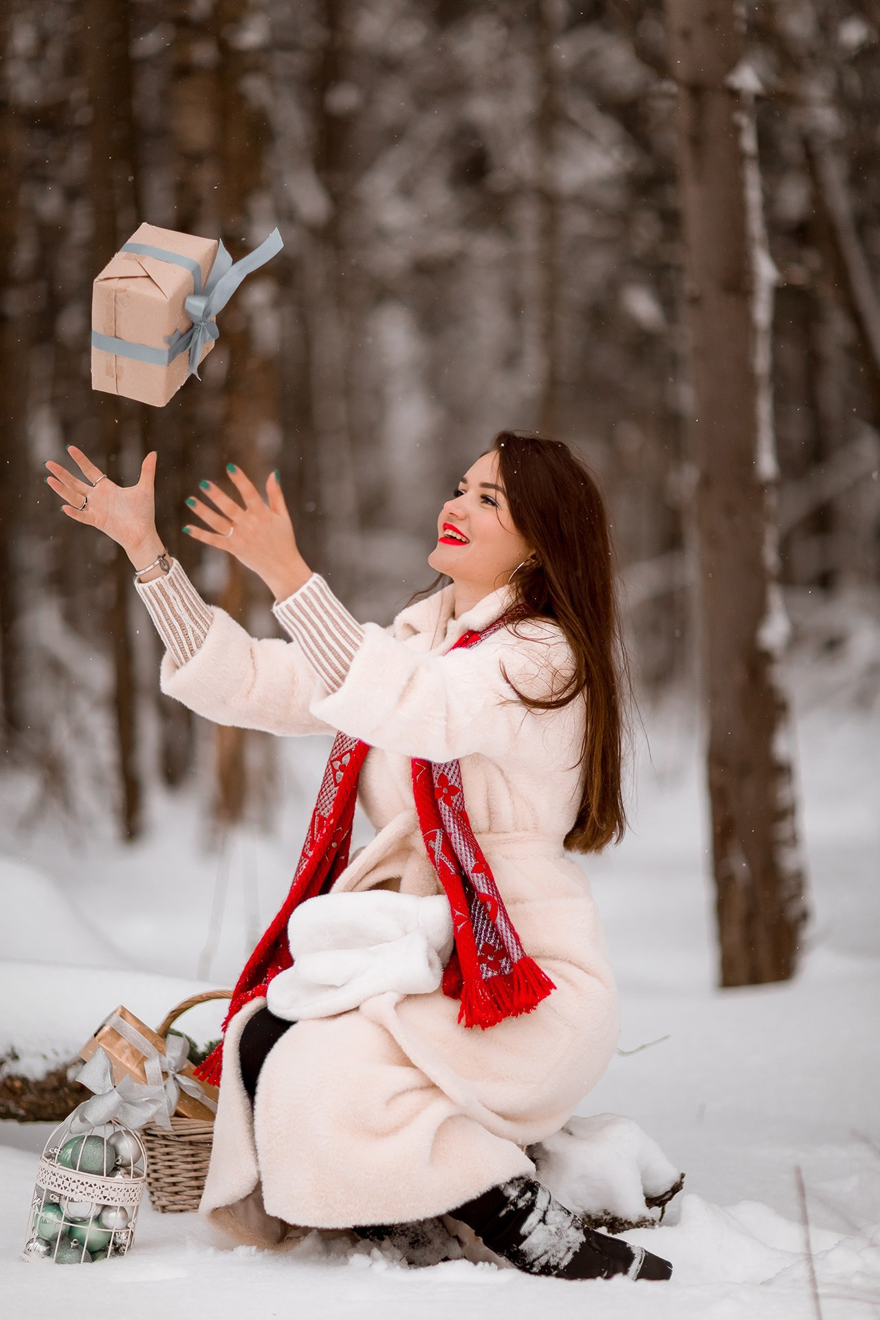 Зимние фотосессии. Katerina Schastlivaya