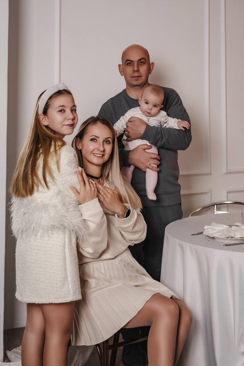 Семья Пономаревы. Фотограф Анастасия Борисова