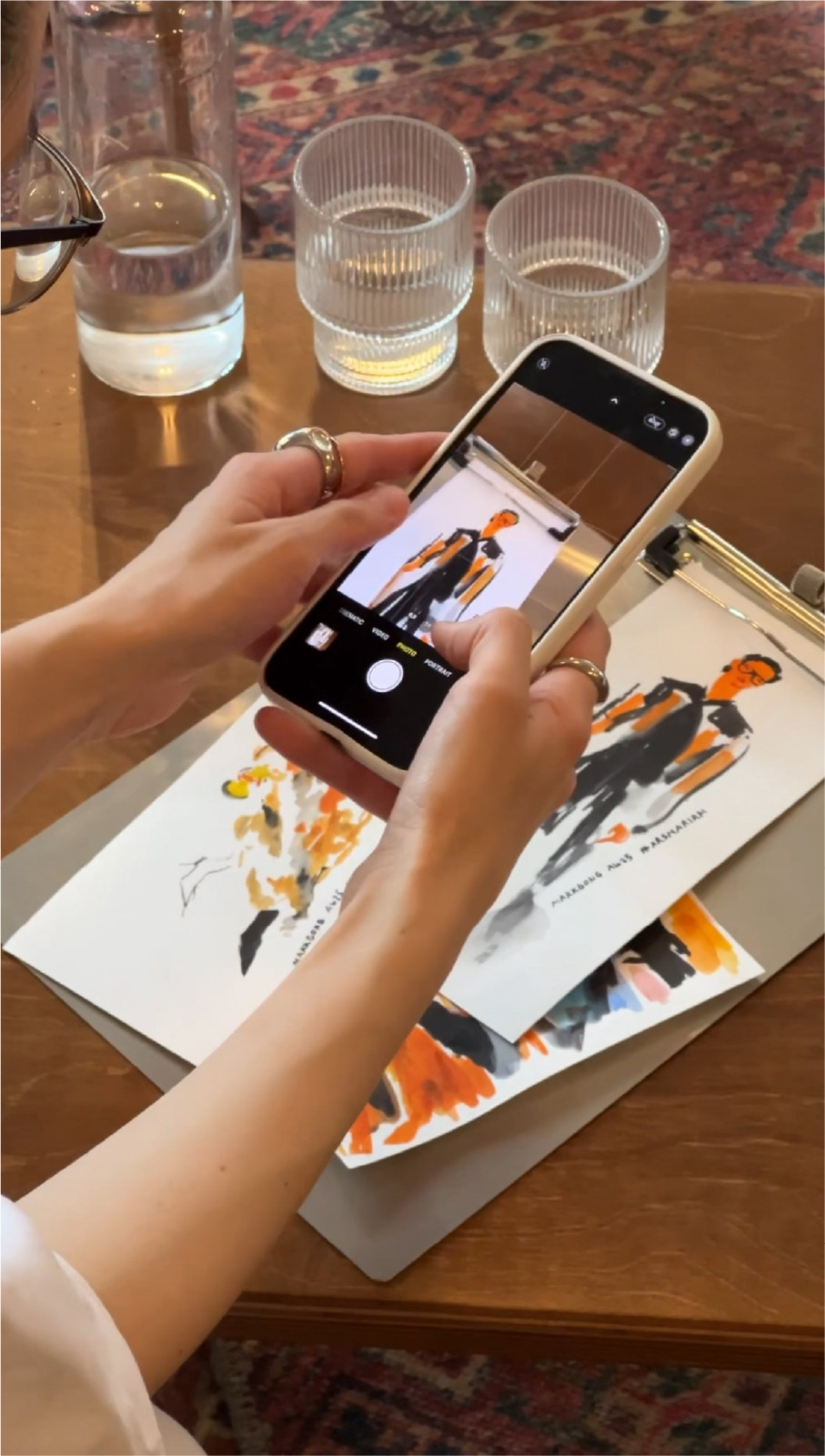 Markgong 2025 Autumn/Winter. Фэшн иллюстратор из Москвы Власенко Мария