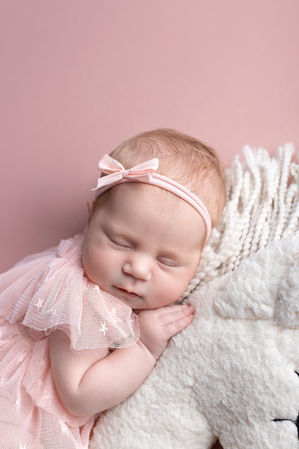 Newborn съёмка Полины. Фотограф новорождённых и малышей до года в Москве и Московской области