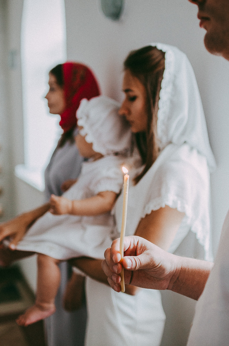 Великое таинство. Крещение. Семейный фотограф в Екатеринбурге Всеволод и Марина Пономаревы