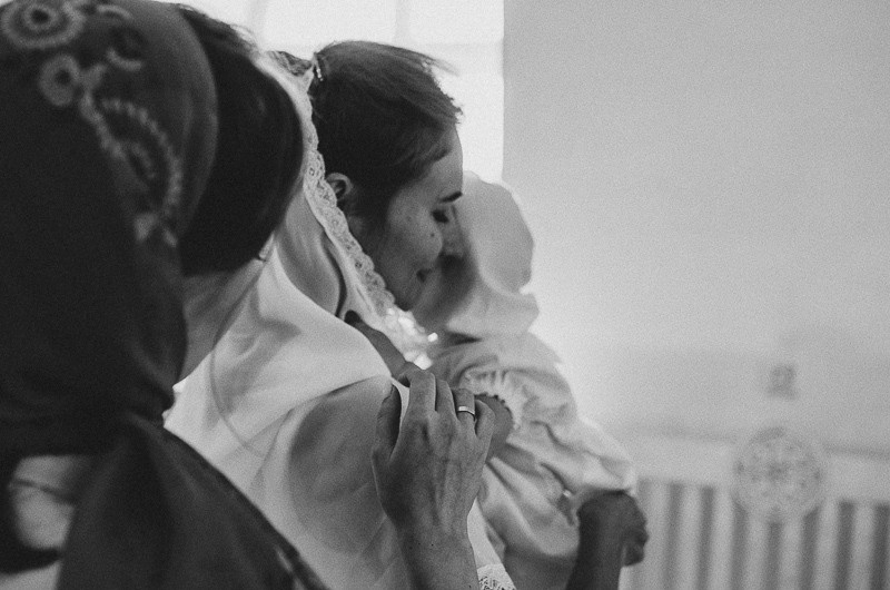 Великое таинство. Крещение. Семейный фотограф в Екатеринбурге Всеволод и Марина Пономаревы