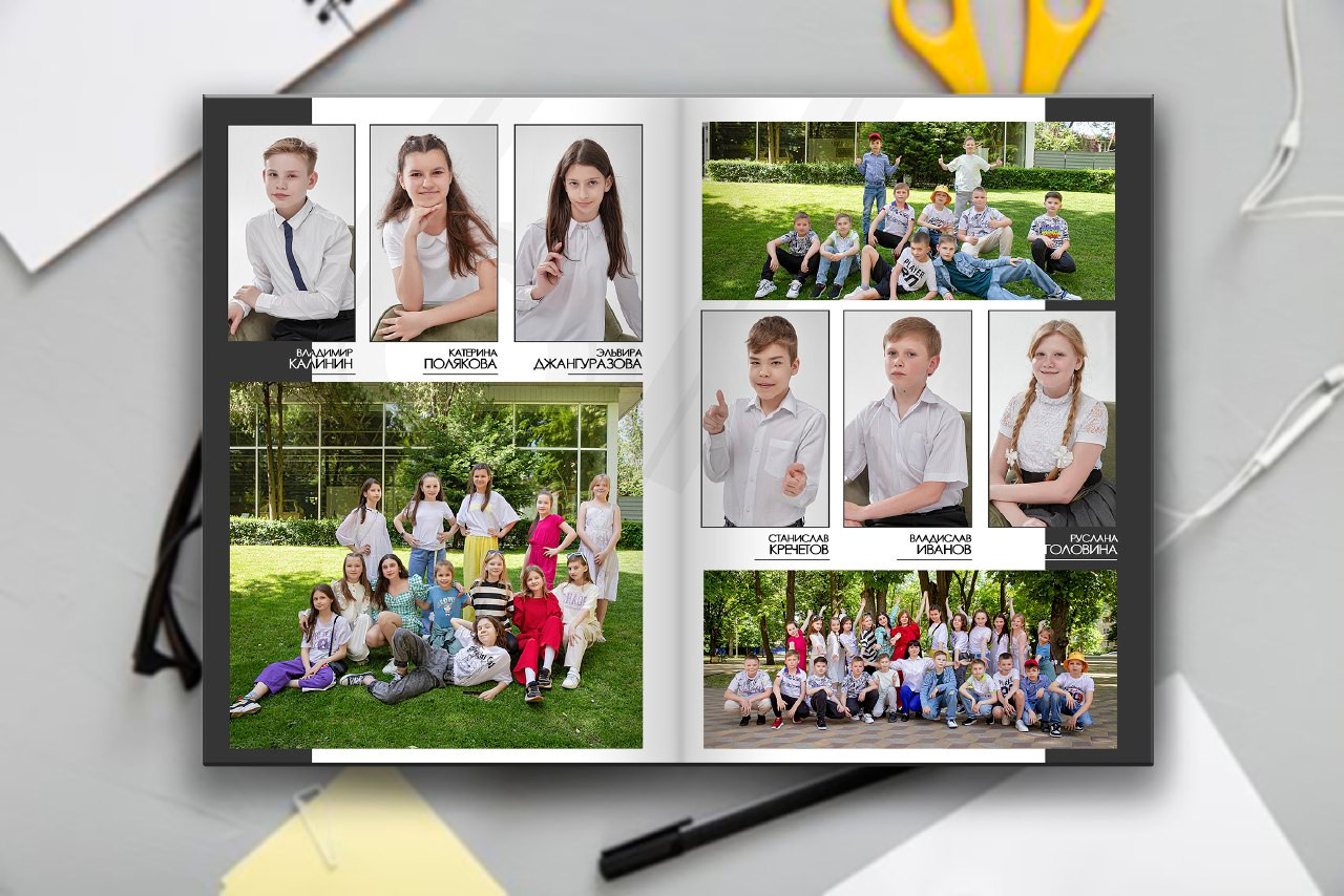Выпускные фотоальбомы для детсада, школы, Вузов. Фото-Видеосъемка любых мероприятий Москва Ростов