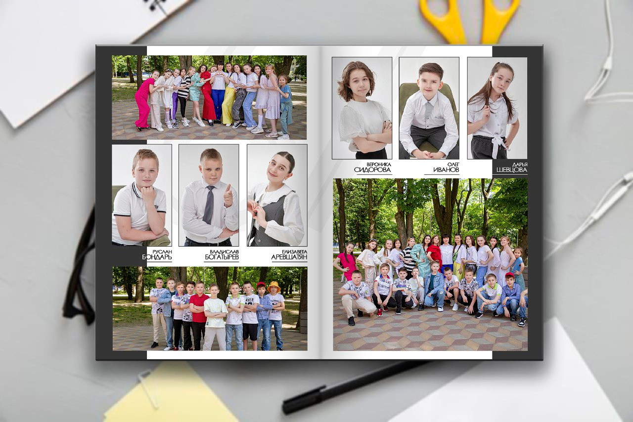 Выпускные фотоальбомы для детсада, школы, Вузов. Фото-Видеосъемка любых мероприятий Москва Ростов