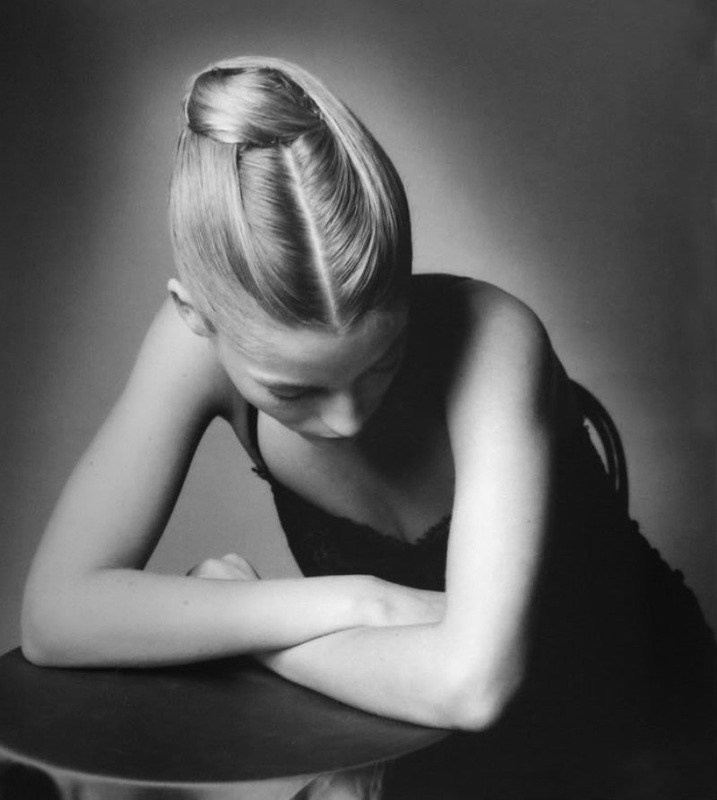 fashion-фотография Жанлу Сьеффа в чёрно-белой гамме